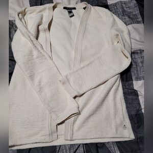 Scotch &Soda  Cream Open Over Lightweight Sqeater Type Size 2 Made In TURKEY